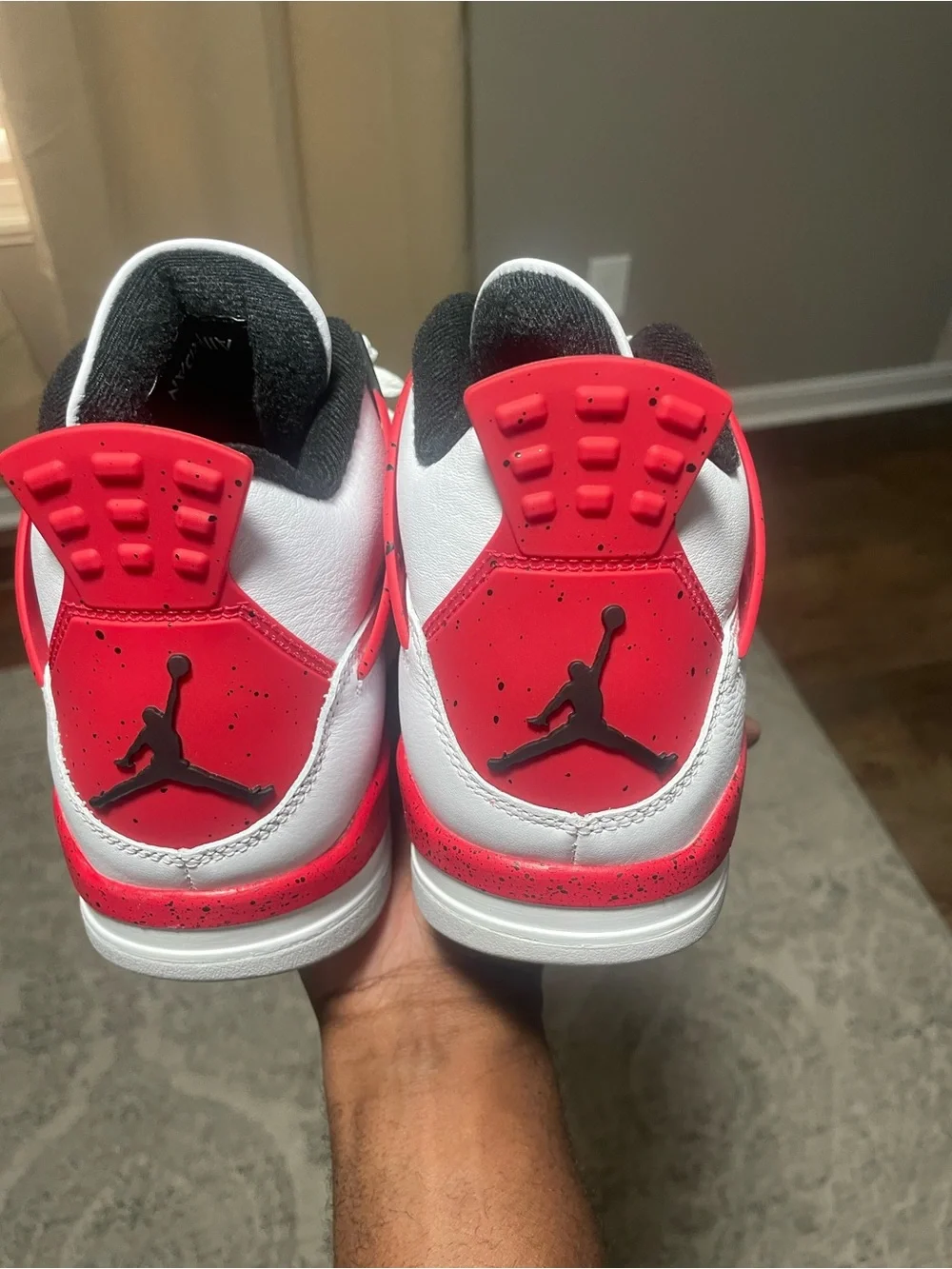 Jordan 4 Red Cement Size 9